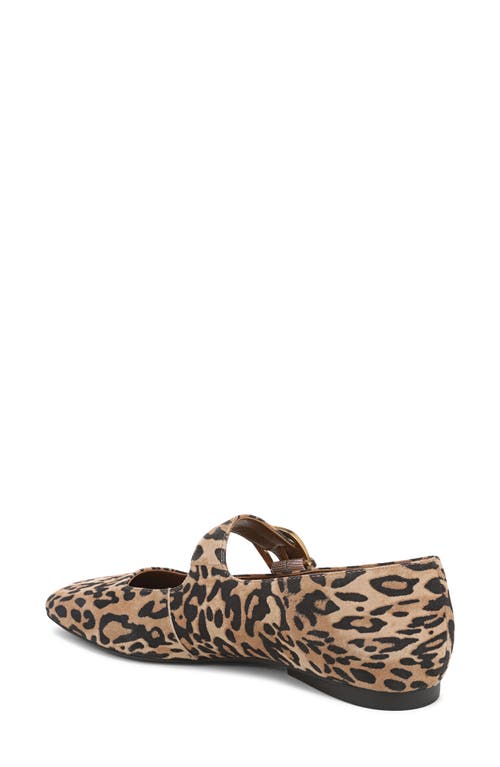 Naturalizer Cosmic Mary Jane Flat In Animal Print