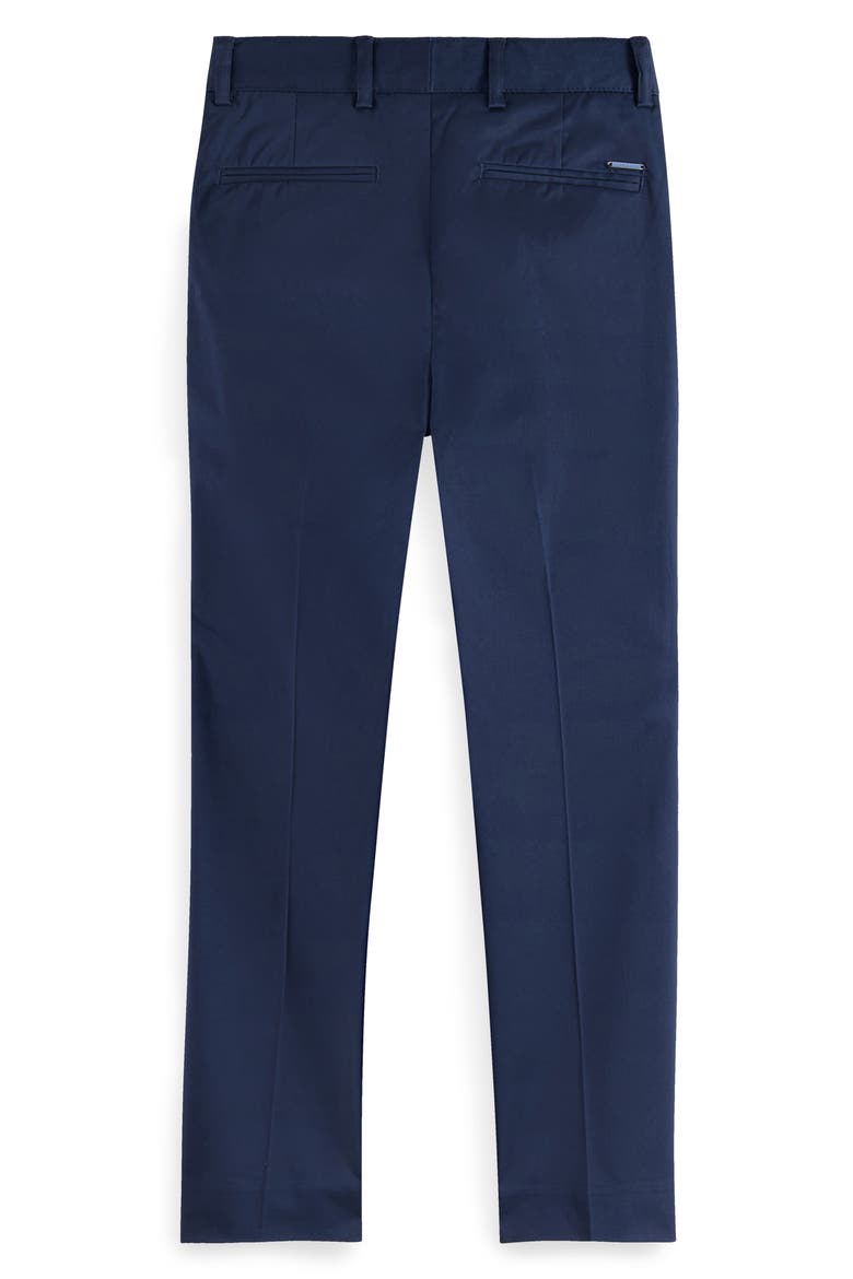 Kids' Straight Leg Cotton Twill Chinos, Alternate, color, NIGHT