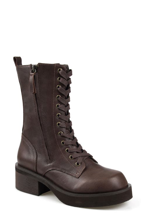Candie's Lace-Up Boot in Brown at Nordstrom, Size 7