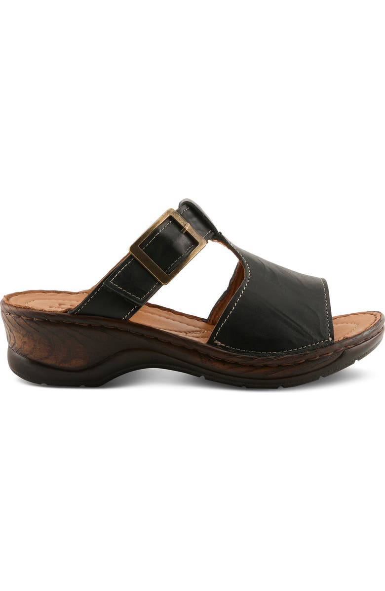 Spring Step Saphique Block Heel Sandal, Alternate, color, Black