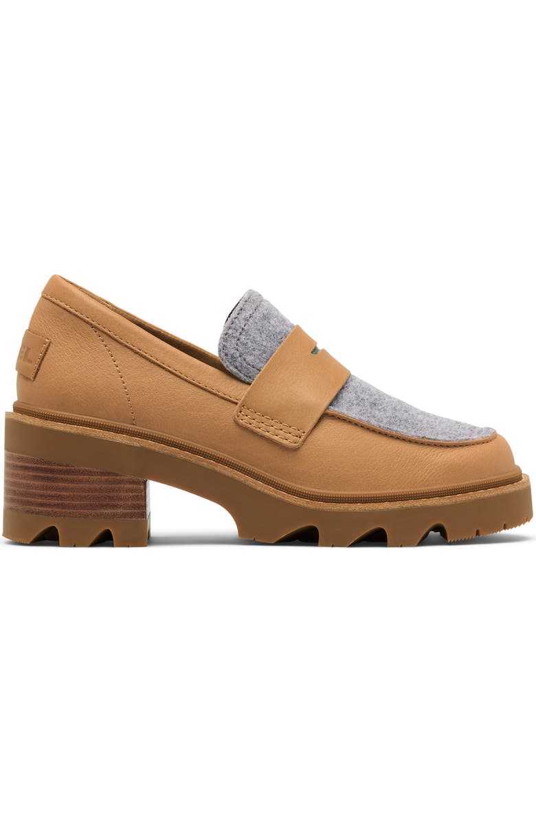 SOREL Joan Now City Penny Loafer, Alternate, color, Tawny Buff/ Gum