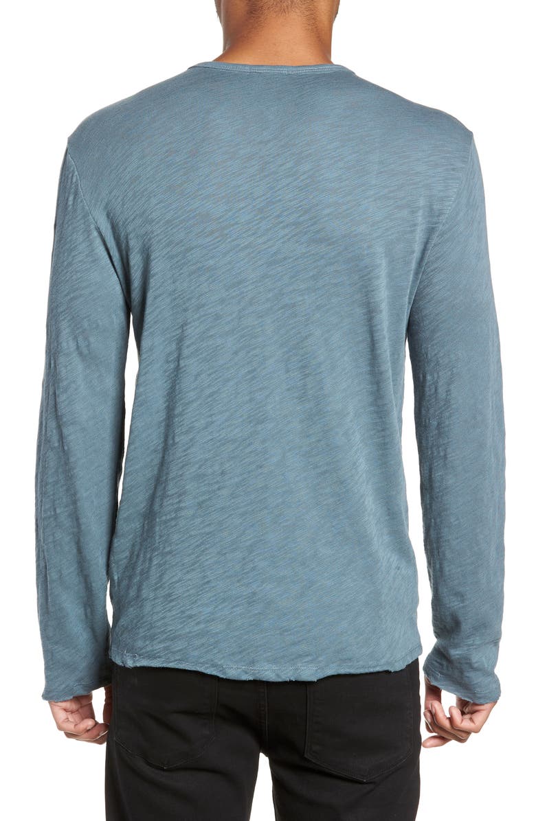 ATM Anthony Thomas Melillo Raw Edge Henley, Alternate, color,