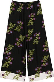 Cynthia Rowley Silk Wide Leg Pants