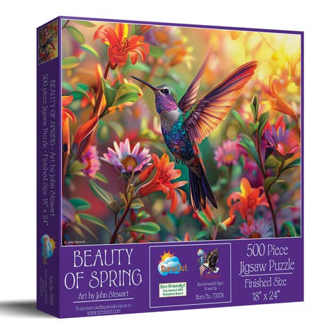 Beauty of Spring 500 piece Jigsaw Puzzle for Adults