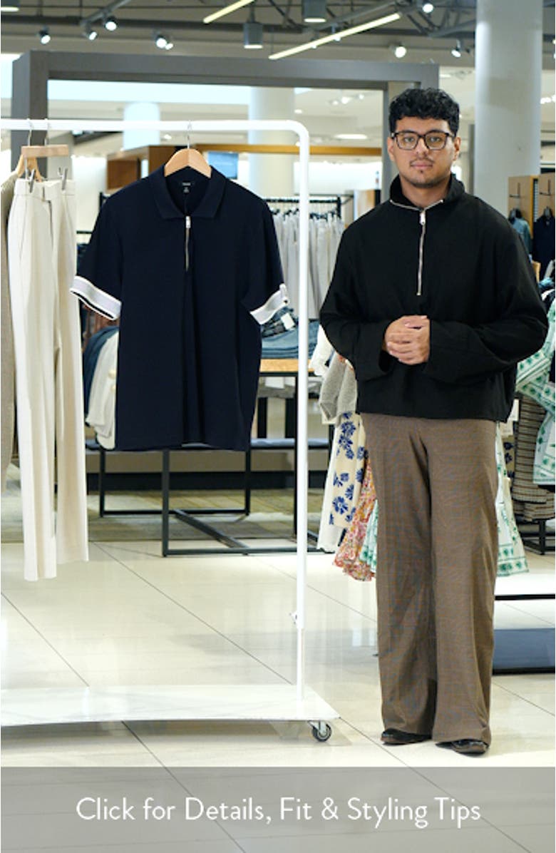 Bruno Quarter Zip Polo, sales video thumbnail