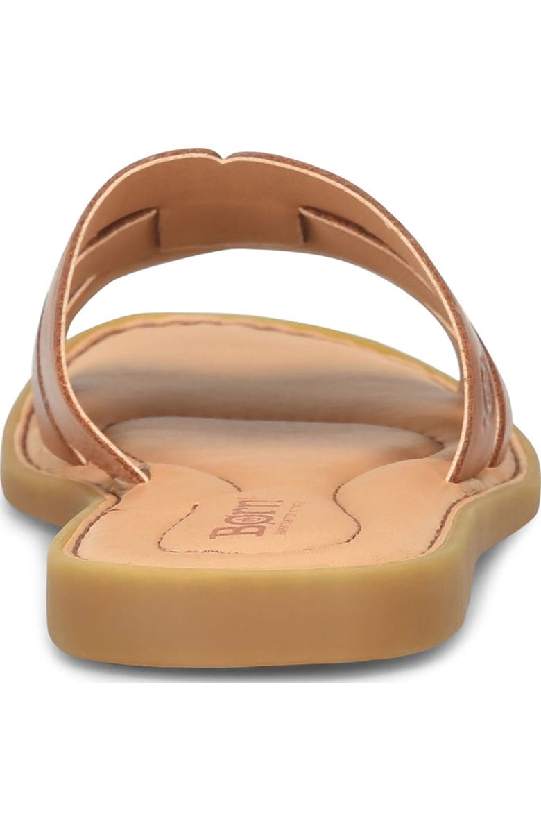 Børn Mindi Slide Sandal, Alternate, color, Brown Leather