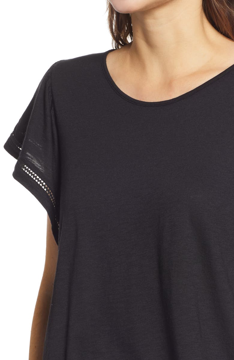 GIBSONLOOK Flutter Sleeve Top, Alternate, color, 