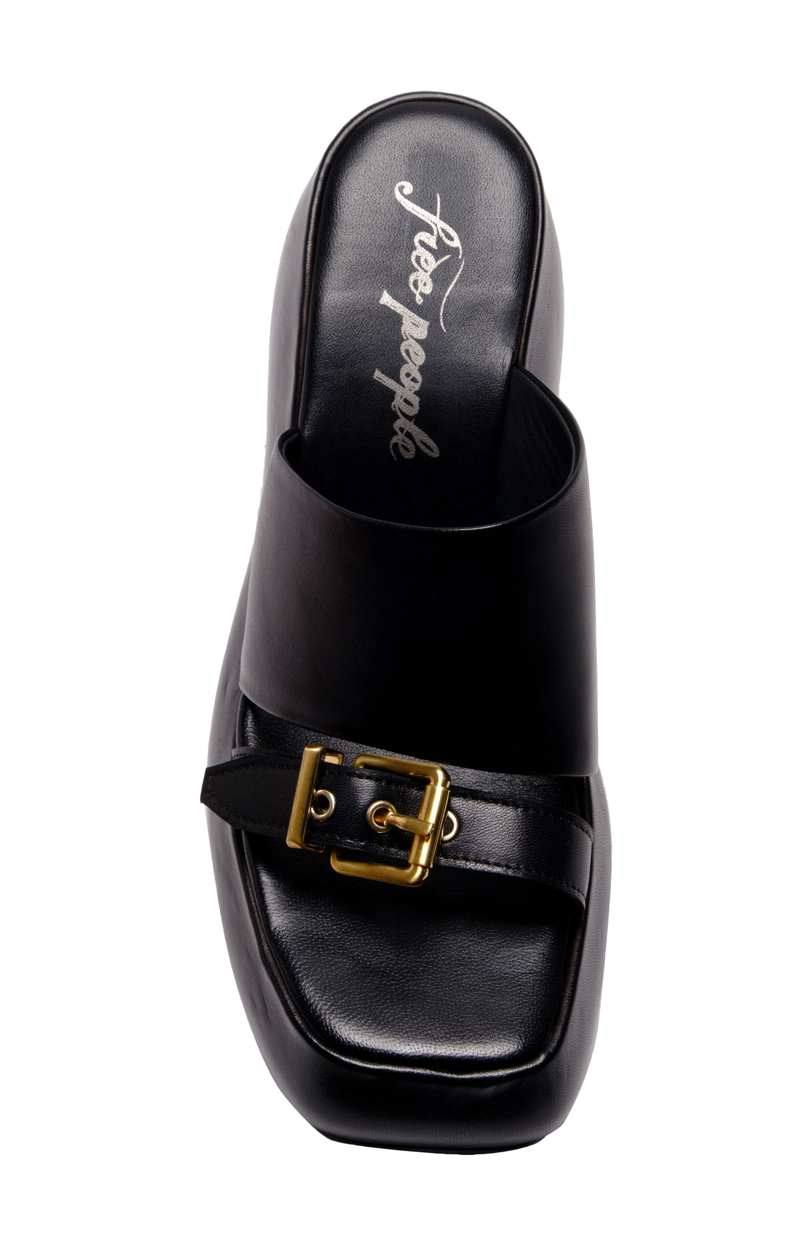 Free People Mila Wedge Slide Sandal, Alternate, color, 