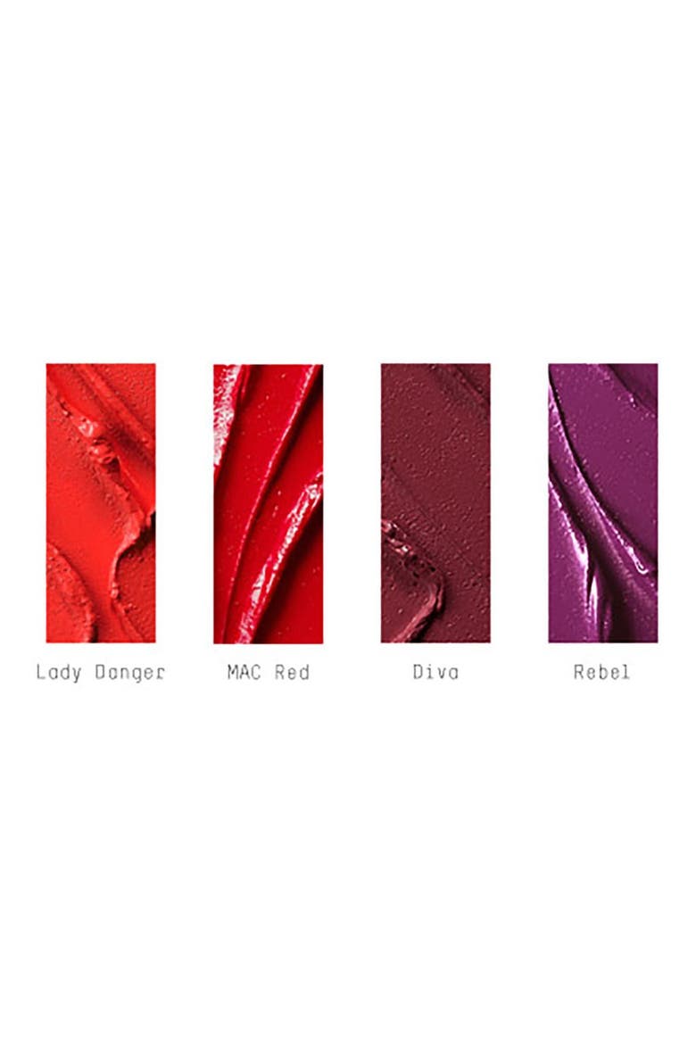 MAC Nutcracker Sweet Red Mini Lipstick Kit, Alternate, color, RED