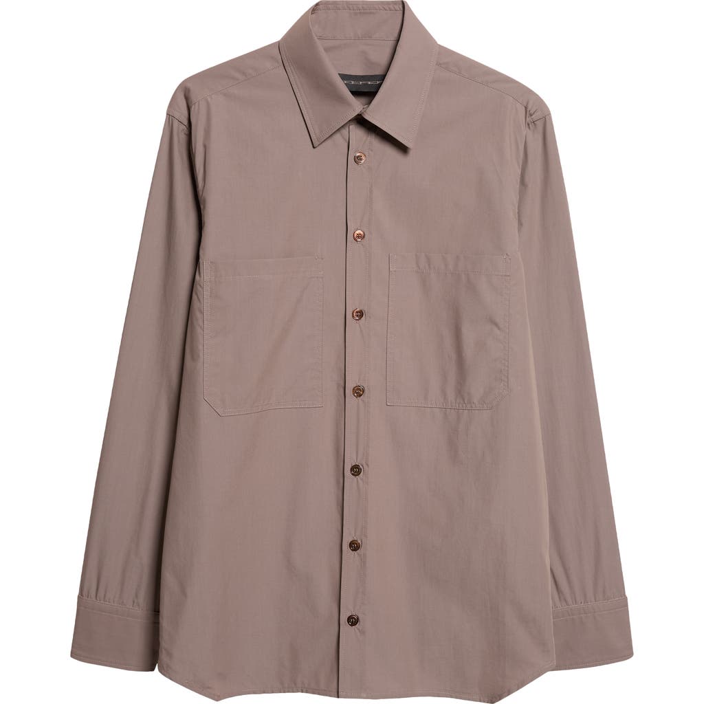 Jkeefer Stabb Button-up Shirt In Neutral
