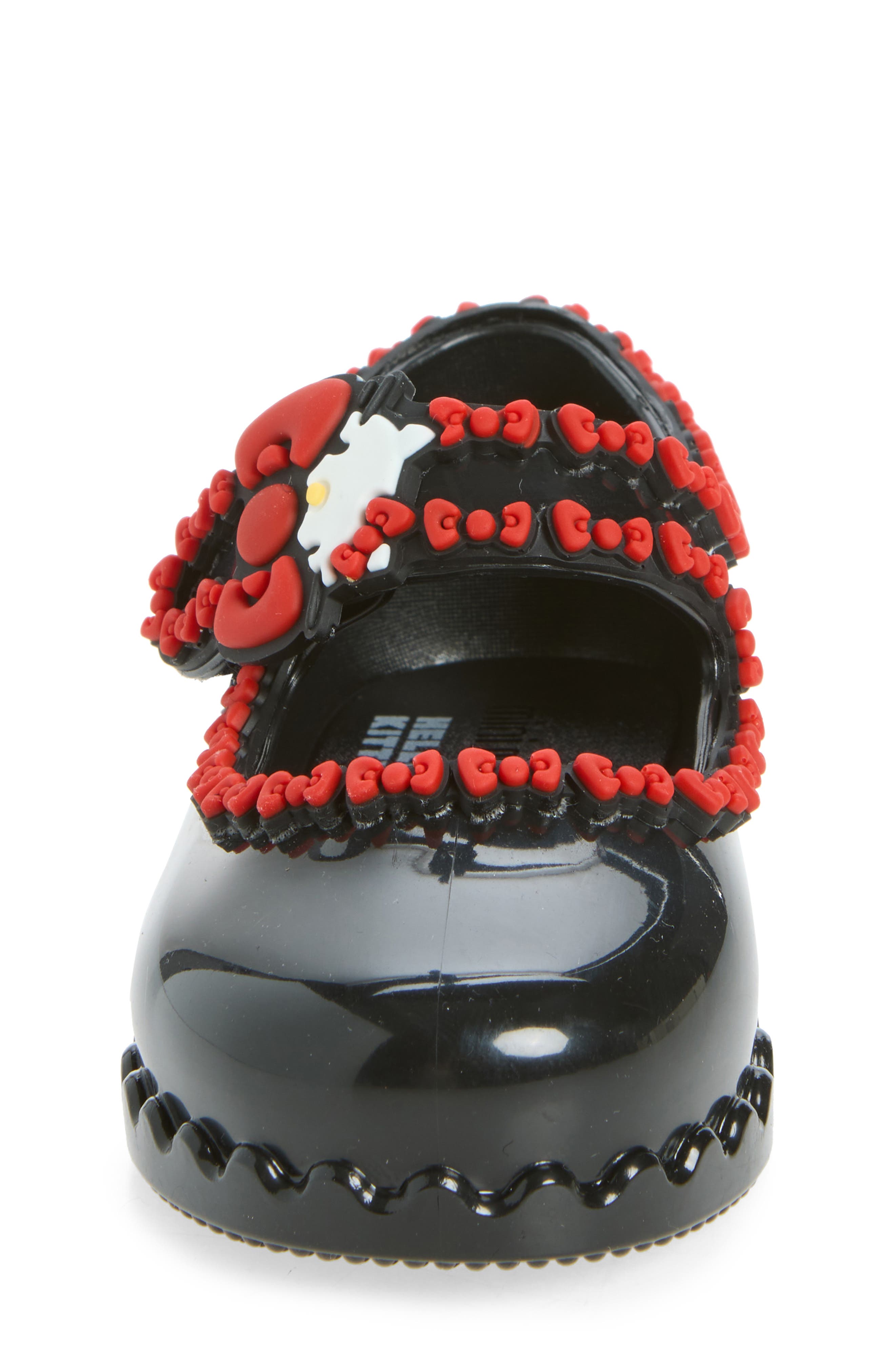 Kids' Hip Ballerina Mary Jane, Alternate, color, BLACK/ RED