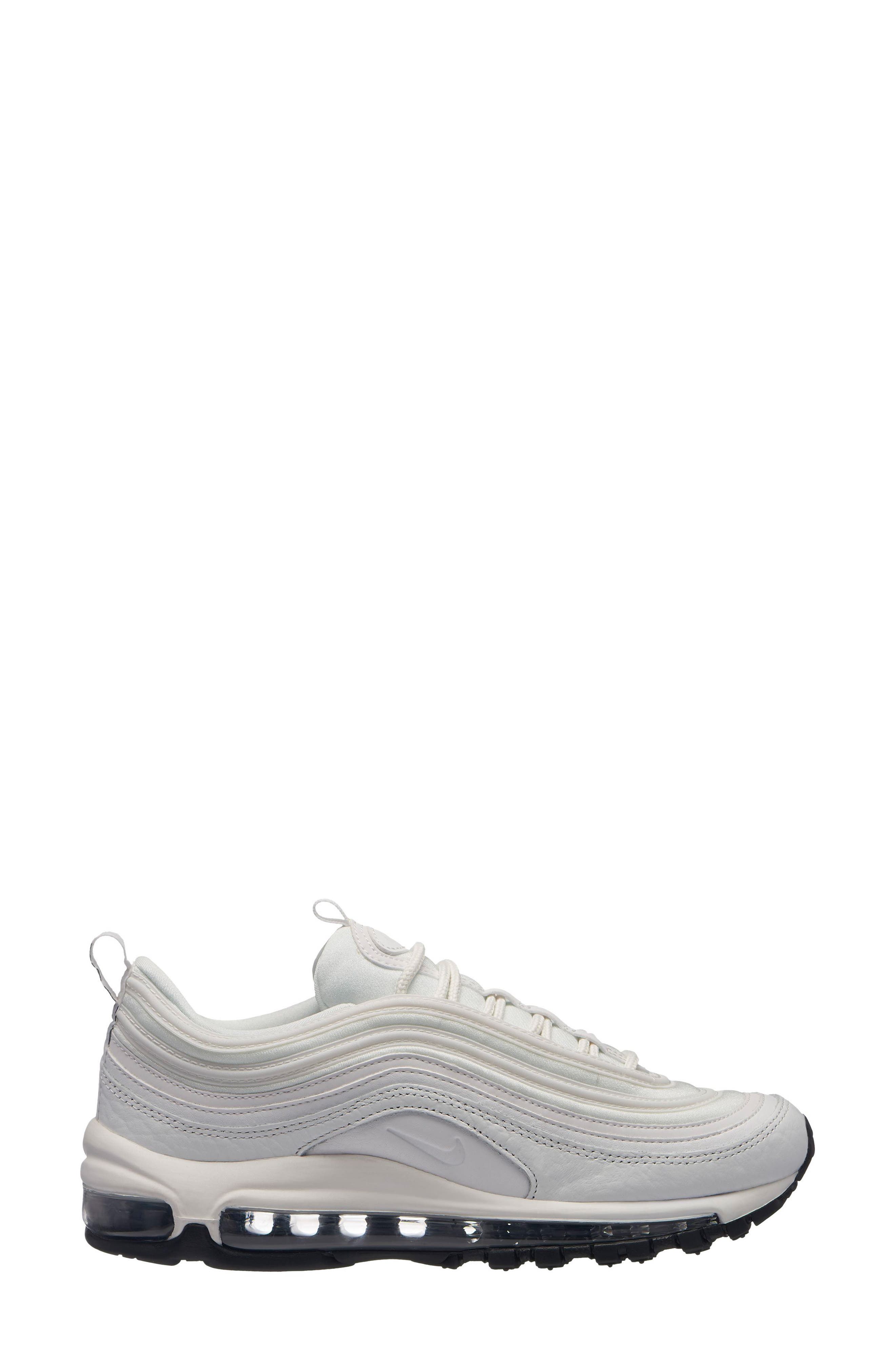 Air Max 97 Sneaker, Alternate, color, WHITE