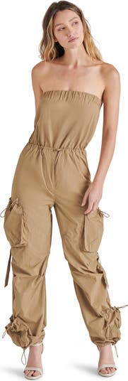 Kylo Strapless Nylon Jumpsuit