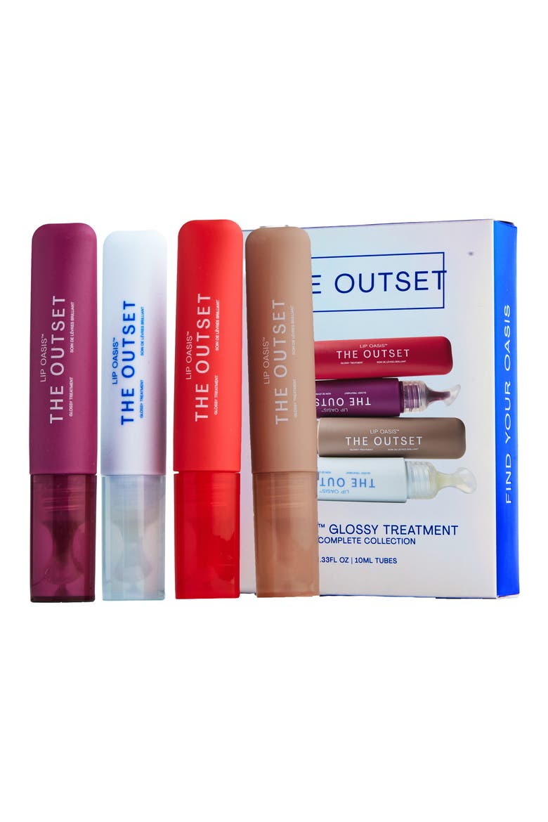 Lip Oasis Glossy Treatment The Complete Collection $112 Value, Main, color, NO COLOR