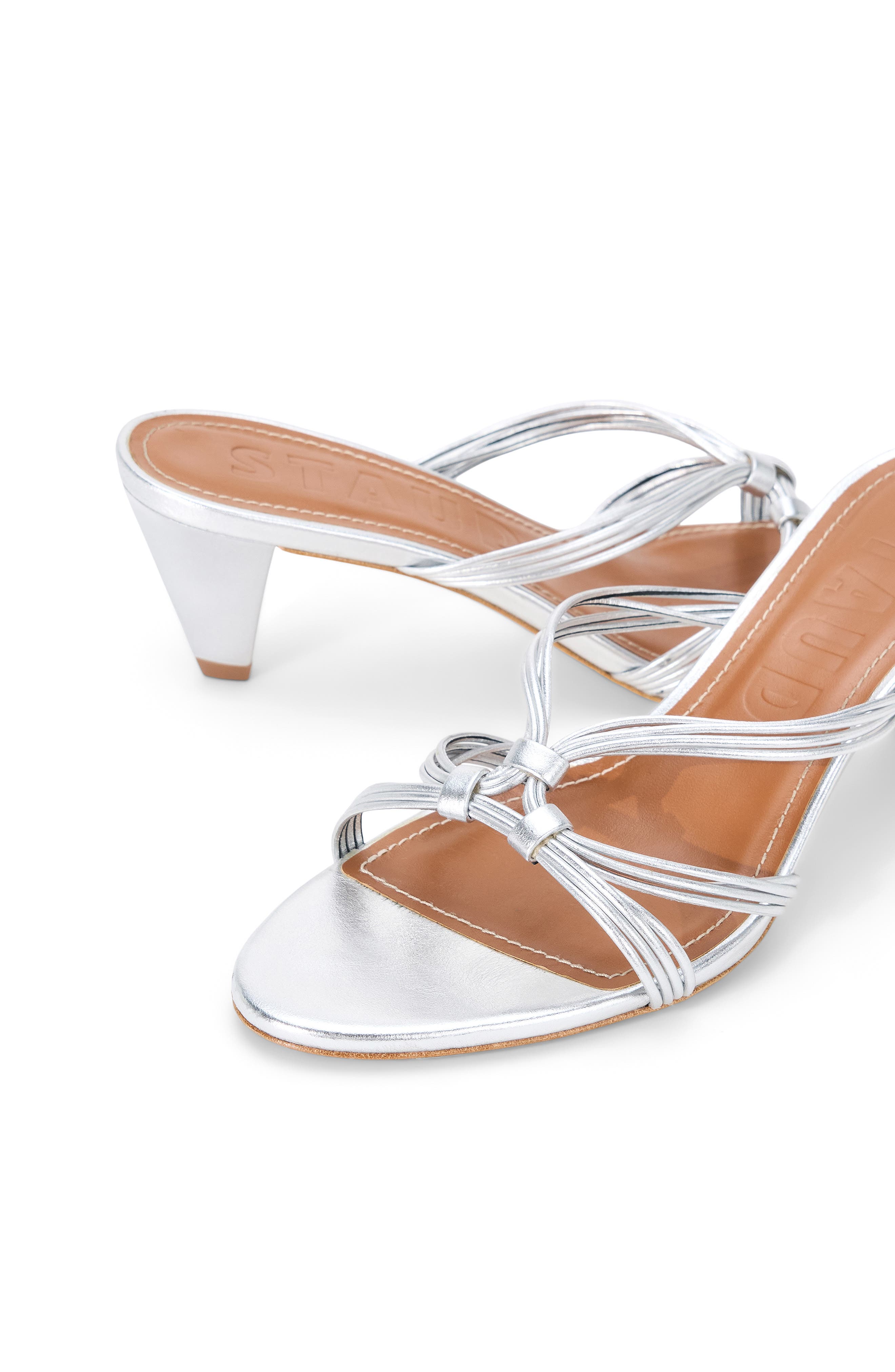 STAUD Carrie Strappy Slide Sandal, Alternate, color, 
