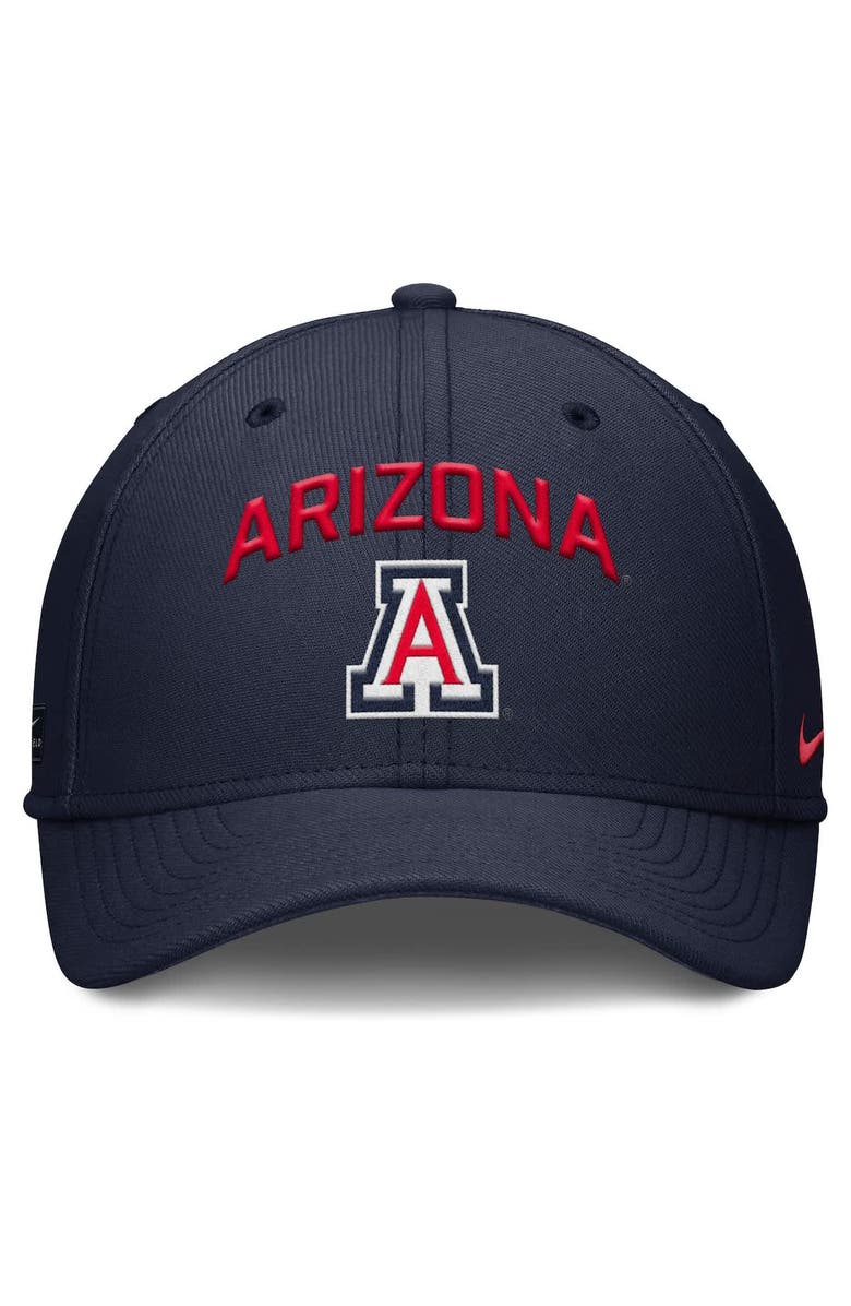 Nike Men's Nike Navy Arizona Wildcats 2025 On-Field Rise Performance Flex Hat, Alternate, color, Navy