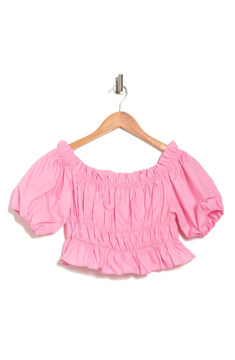 Vigoss Woven Peasant Top, Alternate, color,