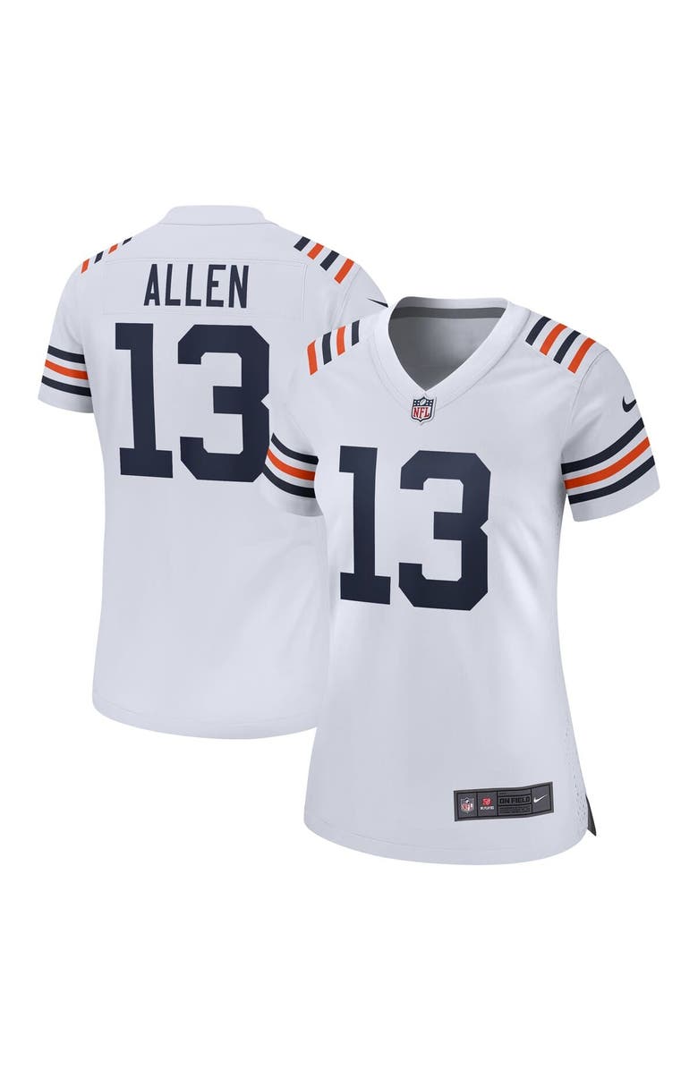 Nike Women's Nike Keenan Allen White Chicago Bears Alternate Game Jersey, Main, color, 