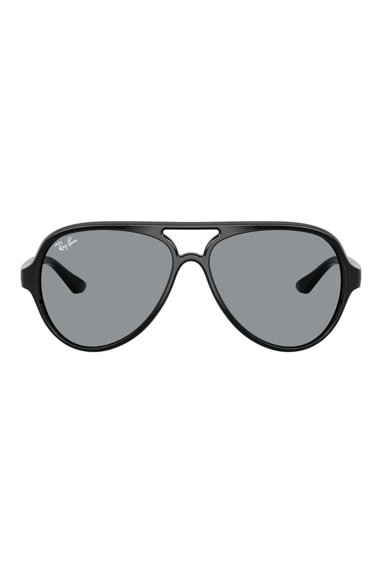 Cats 5000 59mm Pilot Sunglasses, Main, color, BLACK / GREY