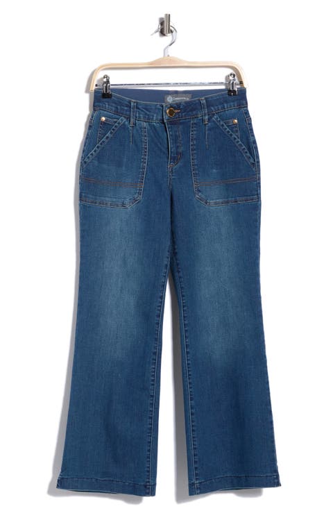 Porkchop Pocket Crop Wide Leg Jeans