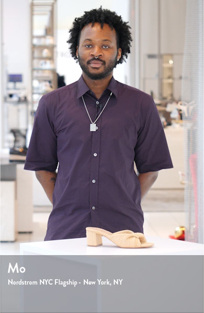 The Tooliped Twisted Sandal, sales video thumbnail