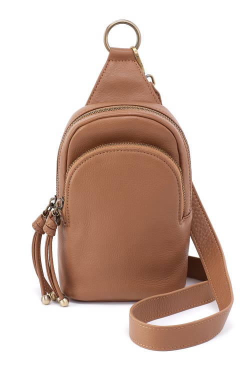 Small Cass Leather Sling Bag
