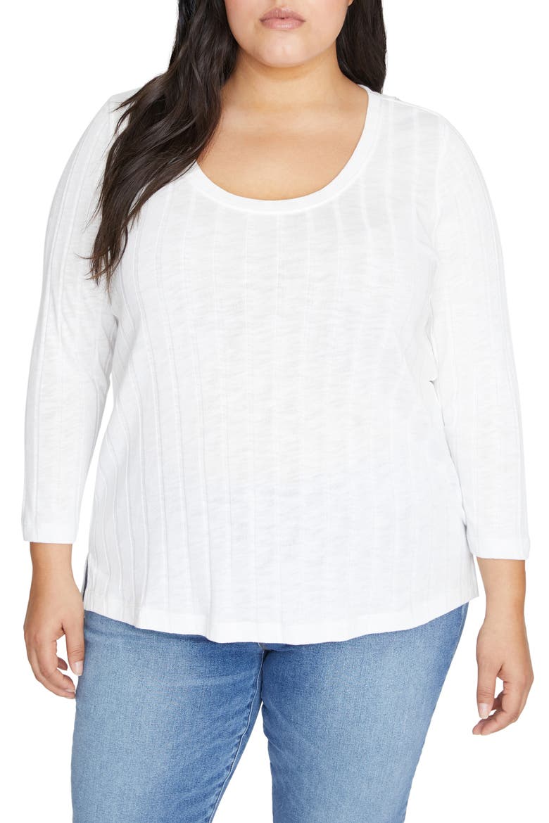 Ruby Ribbed Knit Top, Main, color, OPAL