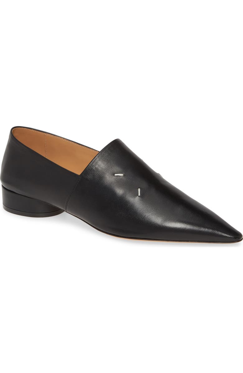 Maison Margiela Kiki Pointed Toe Loafer, Main, color,