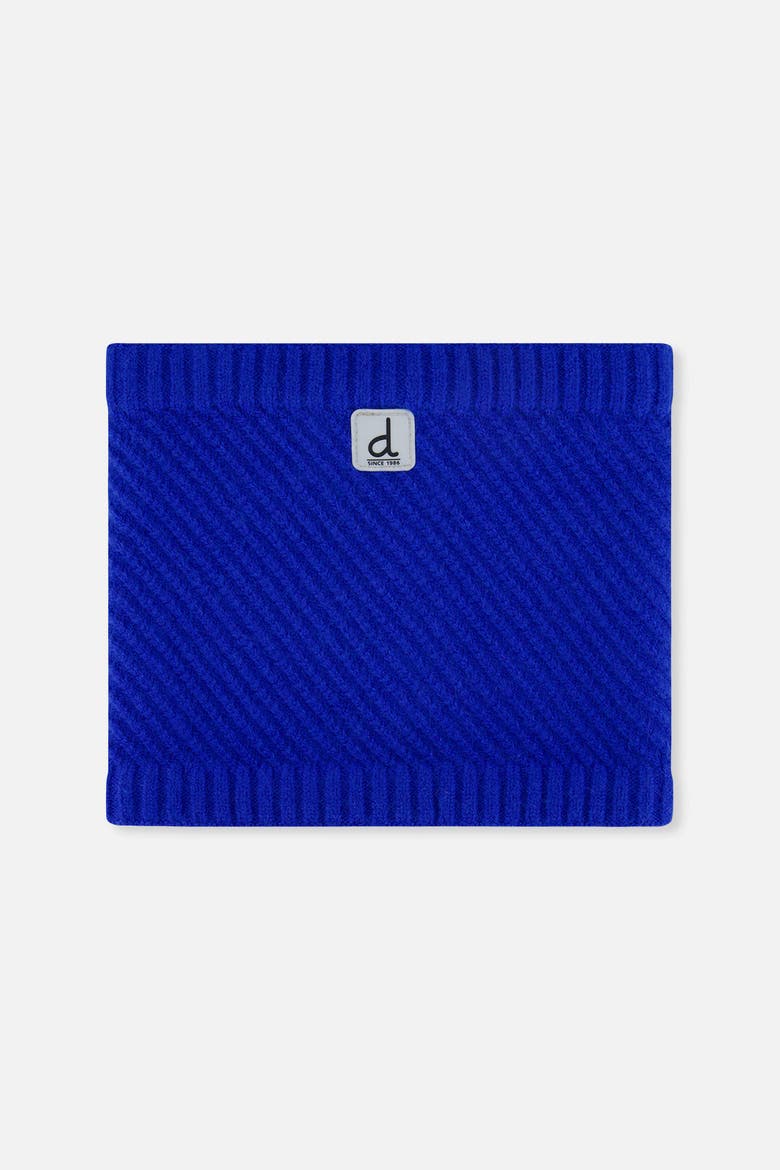 Boy Winter Knit Fleece Lined Stretch Neckwarmer, Main, color, Royal Blue