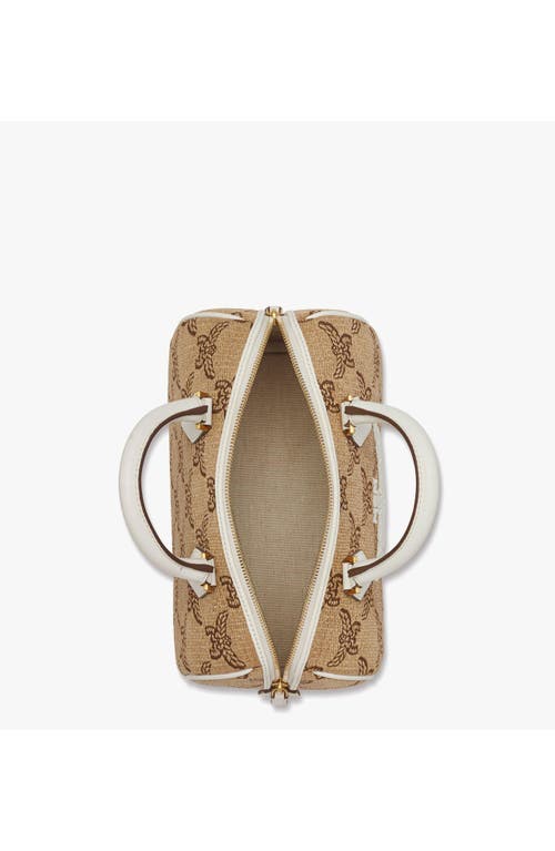 Mcm Ella Boston Bag In Beige