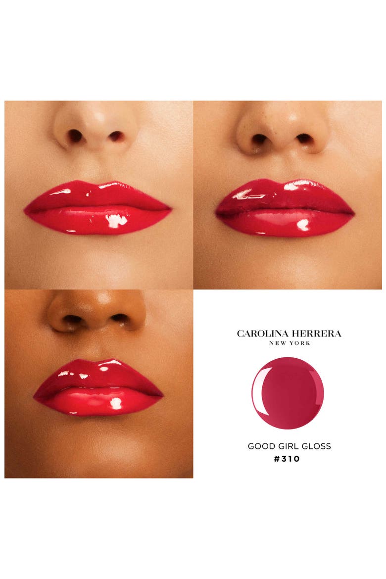 Good Girl Lip Gloss, Alternate, color, 310 CAROLINA RED