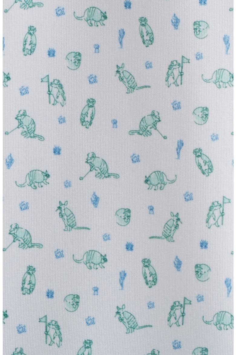 Armadillo Print Performance Jersey Polo, Alternate, color, SUBLIME