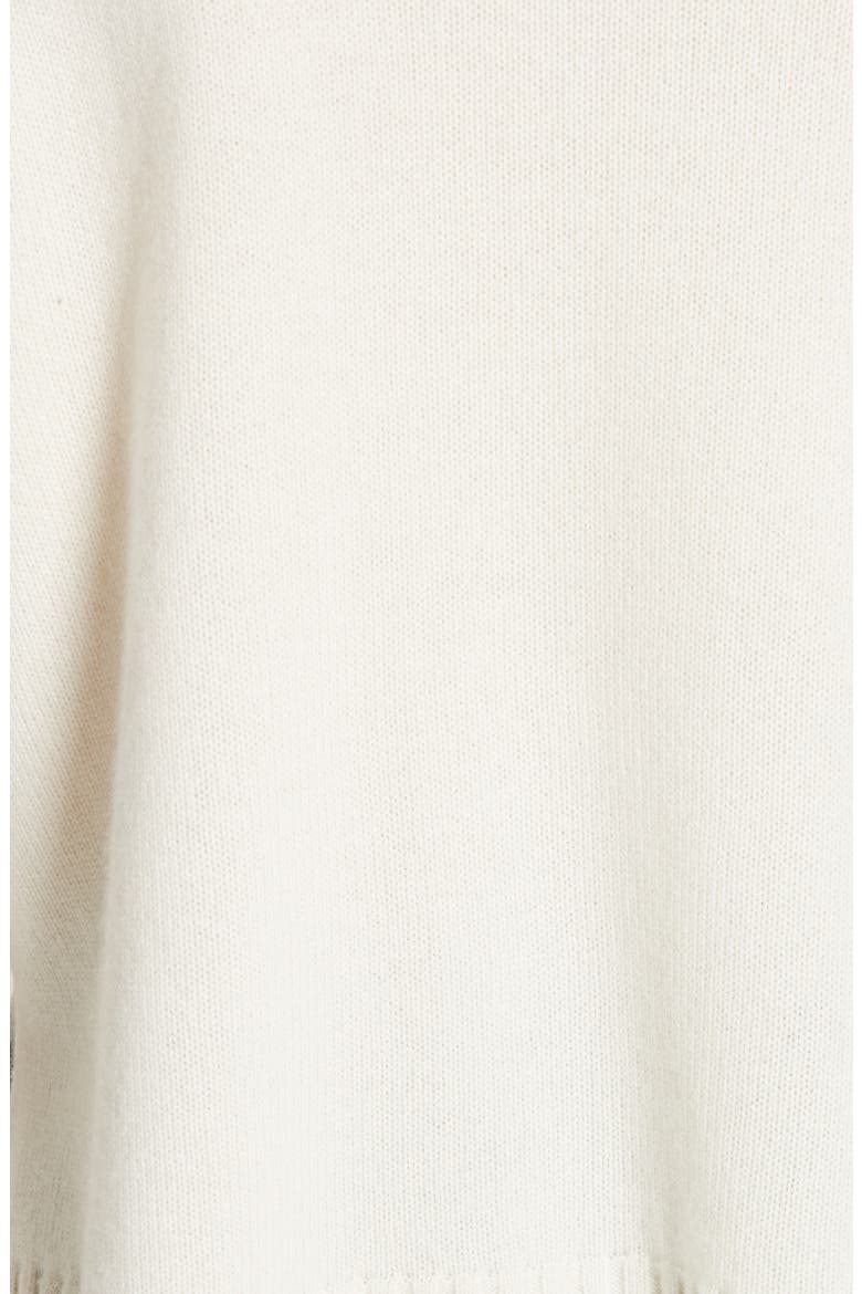 Stripe Cashmere Sweater, Alternate, color, IVORY- BLUE COMBO