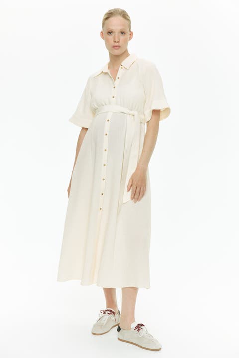 Mama Before & After Shirt Dress