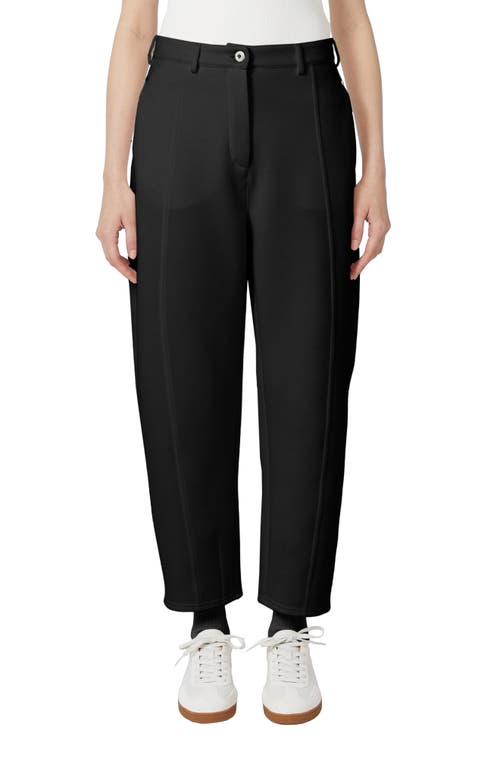 Weekend Max Mara Pulvino Barrel Leg Pants In Black