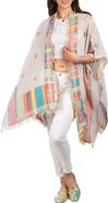 SAACHI Geometric Border Cotton Topper