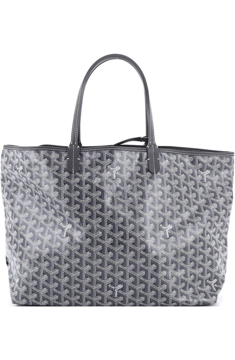 Pre-Owned Goyard Saint Louis Tote Coated Canvas PM, Alternate, color, Gray