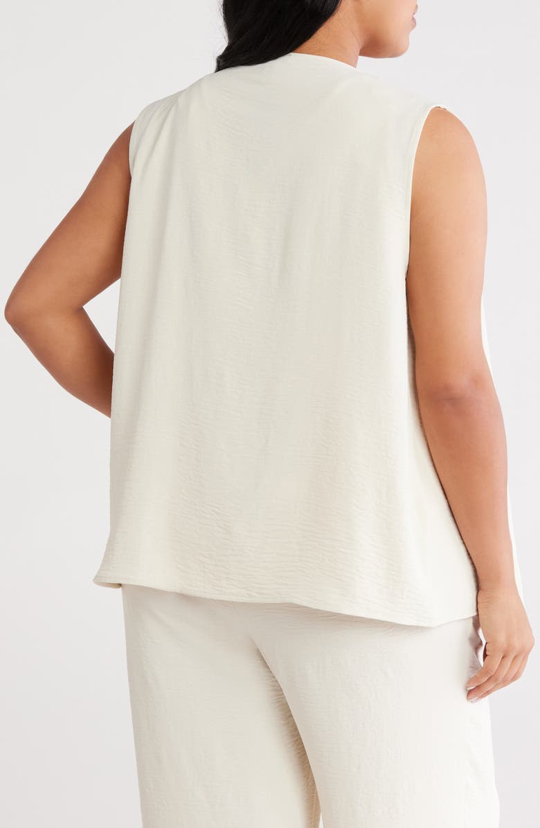 Jones New York Cascade Open Front Vest, Alternate, color,