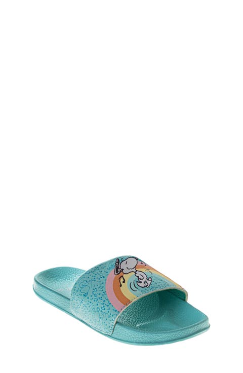 Kids' Peanuts Musical Snoopy Slide Sandal (Big Kid)