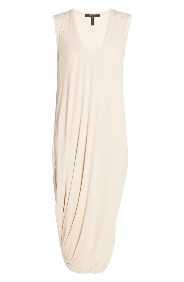 BCBGMAXAZRIA Ruched Midi Dress, Alternate, color,