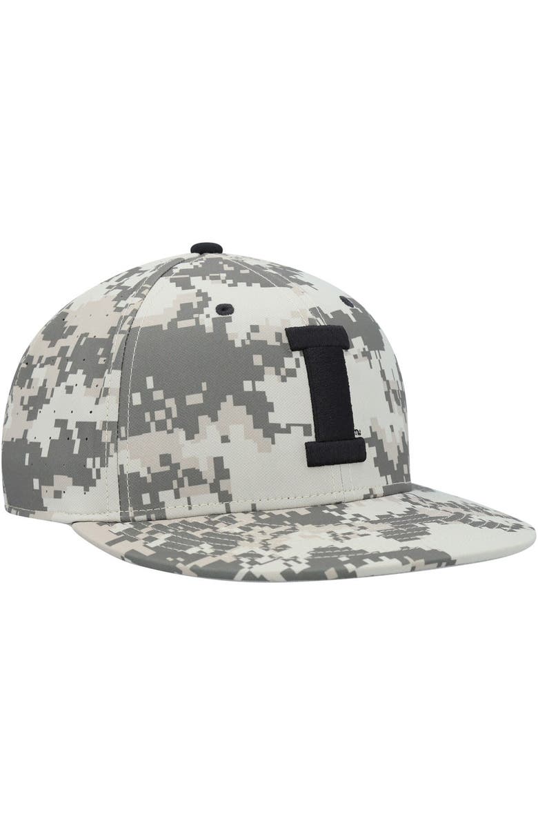 Nike Men's Nike Camo Iowa Hawkeyes Aero True Baseball Performance Fitted Hat, Alternate, color, Camo