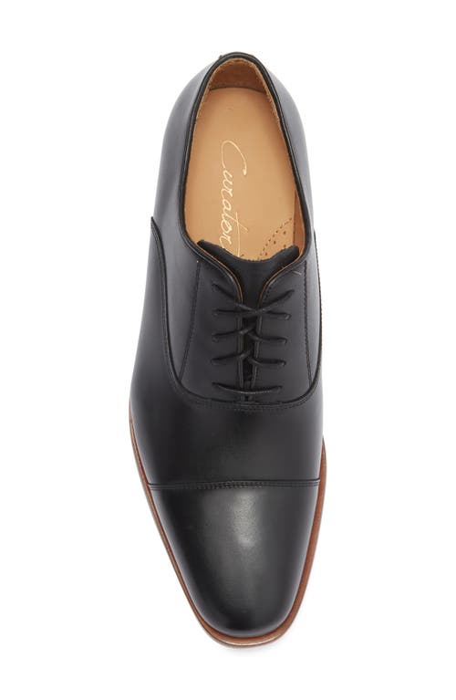 Curatore Onorati Cap Toe Oxford In Black