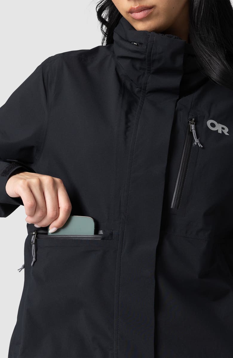 Outdoor Research Stratoburst Stretch SE Jacket, Alternate, color, Black