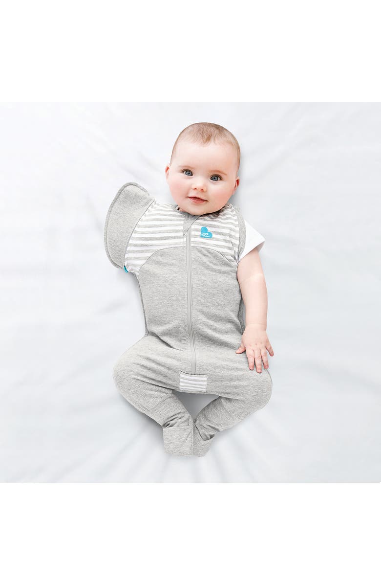 LOVE TO DREAM Swaddle Up<sup>™</sup> Transition Sleep Suit, Alternate, color, Stripe Gray