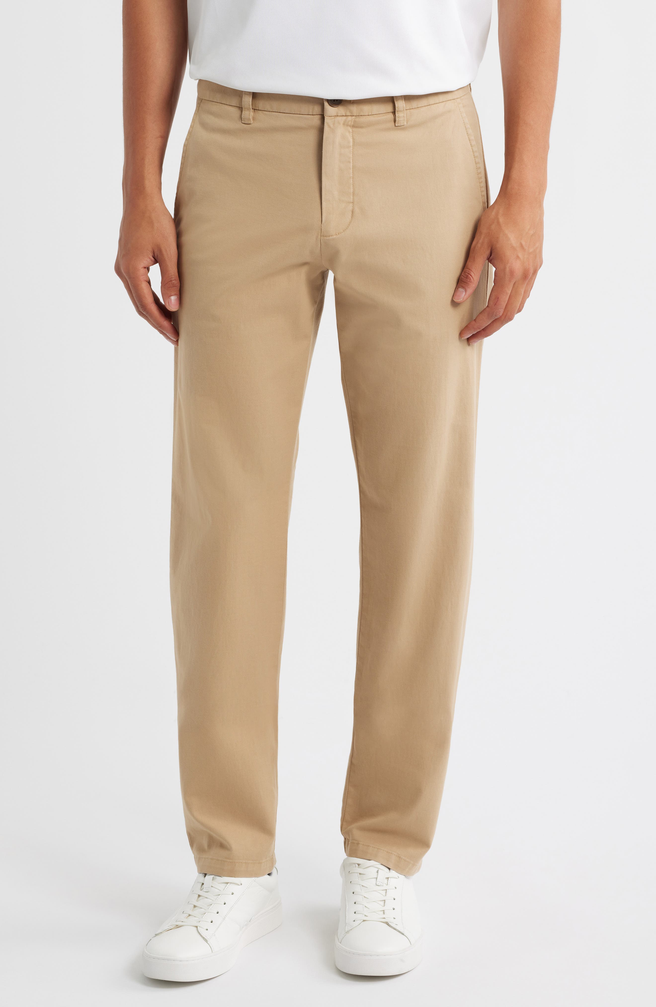 Nordstrom Straight Stretch Cotton Chinos