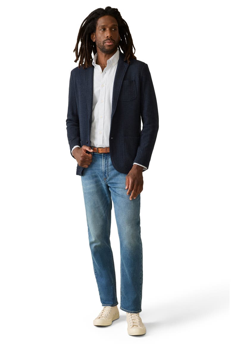 Inlet Herringbone Sport Coat, Alternate, color, NAVY TWILIGHT HERRINGBONE