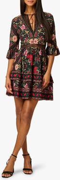 Adrianna Papell Ruffle Minidress