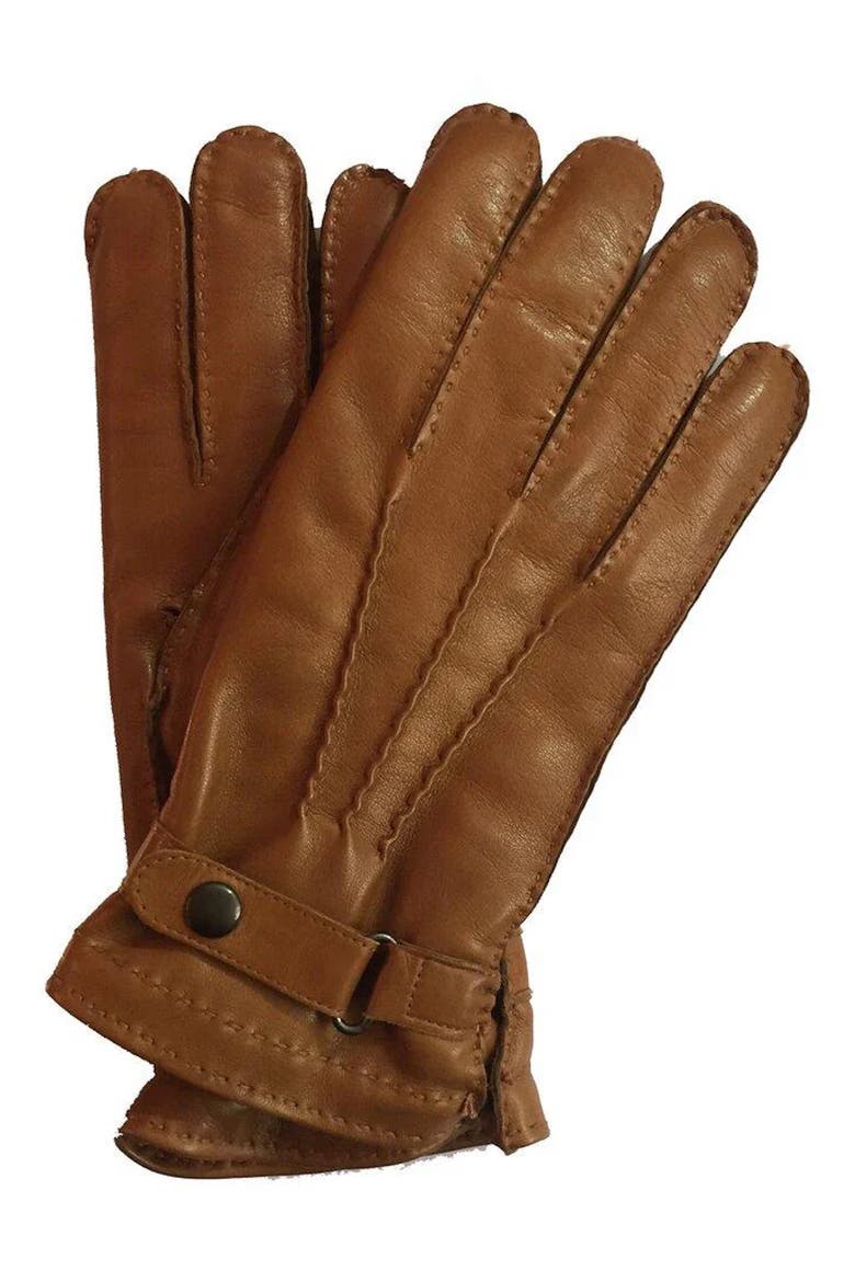 Hamilton Cashmere Lined Leather Gloves, Main, color, TAUPE