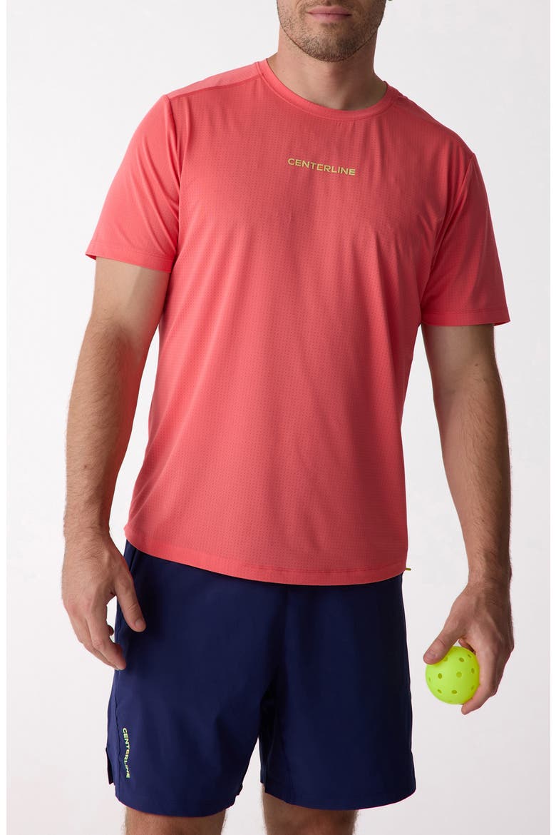 AirLite Men's Tee, Main, color, Sunset Coral