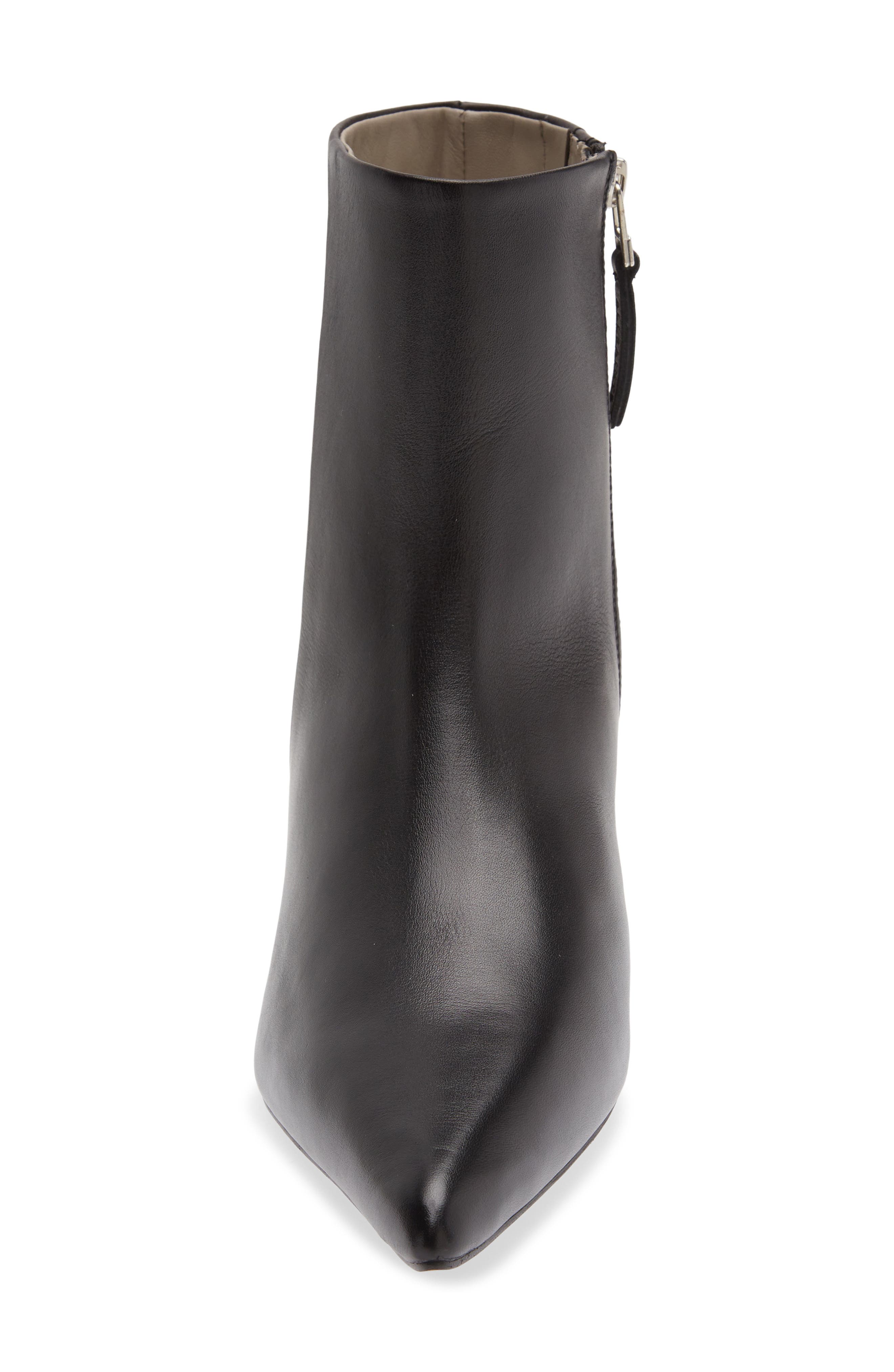 Piper Pointed Toe Ankle Boot, Alternate, color, BLACK